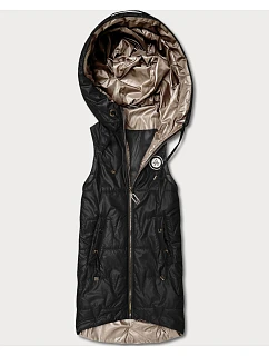 Tenký rukáv s kontrastným lemovaním Goodlookin black (B8583-1)