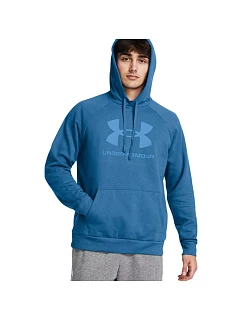 Pánská mikina Rival Fleece Logo modrá,  XL model 22306476 - Under Armour