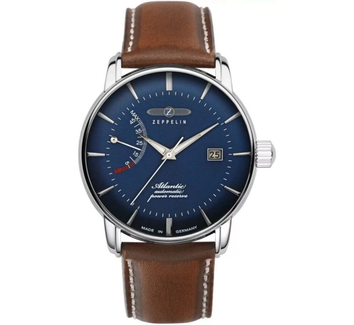 Pánske hodinky ZEPPELIN Atlantic Automatic Power Reserve 8462-3 + BOX Pánske hodinky ZEPPELIN Atlantic Automatic Power Reserve 8462-3 + BOX