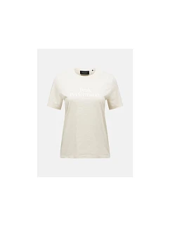 Dámske tričko PEAK PERFORMANCE W Original Tee, farba béžová
