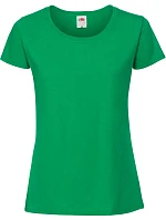 Fruit of the Loom Lady-Fit Iconic 195 T Dámske tričko z hrubej bavlny 16.1424 kelly green Fruit of the Loom Lady-Fit Iconic 195 T Dámske tričko z hrubej bavlny 16.1424 kelly green
