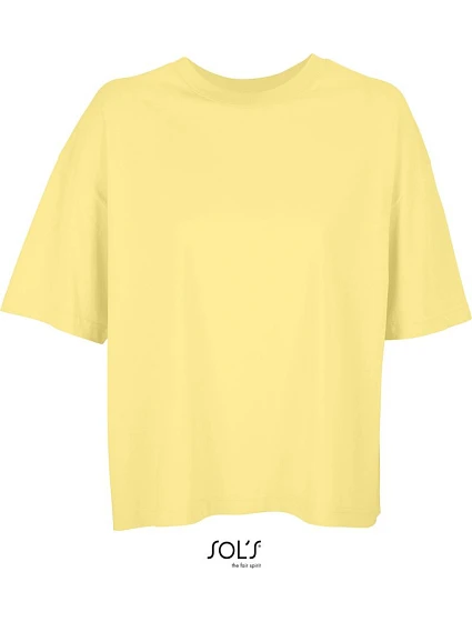 SOL'S Boxy Women Dámske tričko oversize 25.3807 svetložlté SOL'S Boxy Women Dámske tričko oversize 25.3807 svetložlté