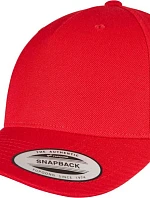 Flexfit 5789M 5-panelová snapbacková čiapka 55.5789 červená
