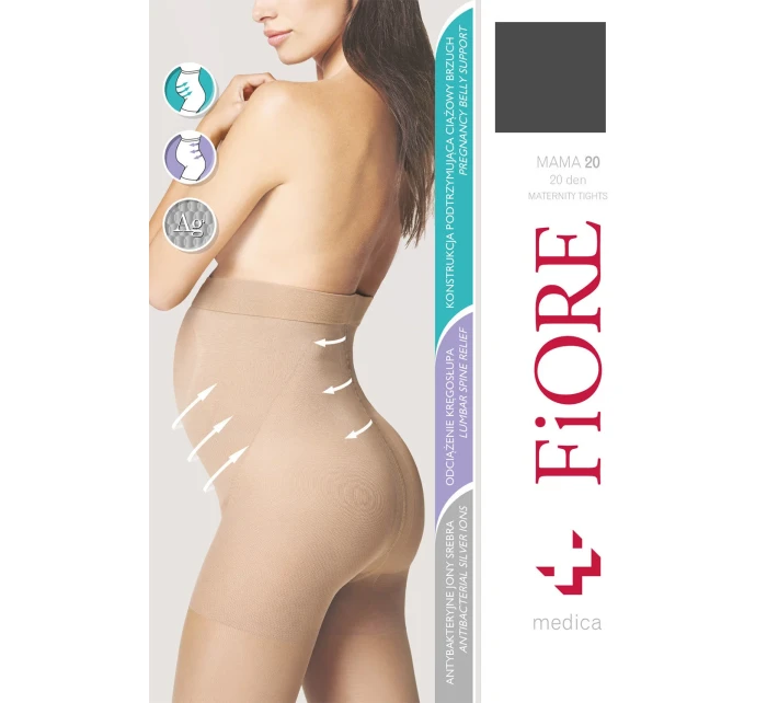 Fiore Mama 20 den M5208 farba:čierna