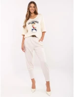 Nohavice DHJ SP 20316.16 light beige Nohavice DHJ SP 20316.16 light beige