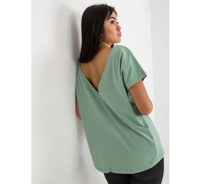 Dámské tričko RV TS model 17987431 světle zelená - FPrice Dámské tričko RV TS model 17987431 světle zelená - FPrice