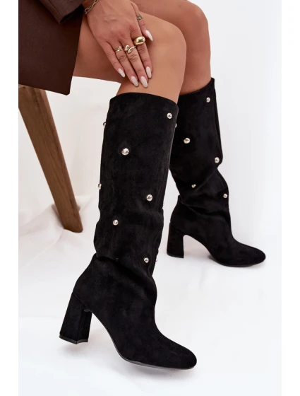 Topánky na podpätku model 219862 Krok vo veľkom štýle