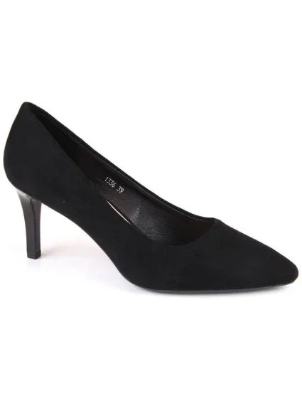 W černé podpatky model 19145986 - SERGIO LEONE