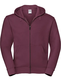 Pánská mikina s kapucí "Authentic" 10. burgundy model 22473029 - Russell Athletic