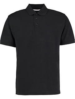 KK 403 Pánské piqué polo "Superwash" model 22420009 black - Kustom Kit