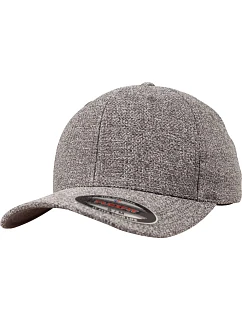 6 panelová kšiltovka 55. dark heather grey model 22433536 - Flexfit