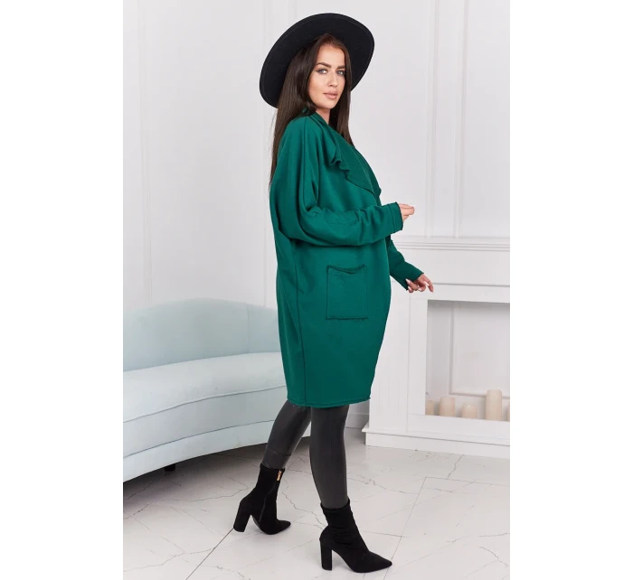 model 18856944 s kapsami tmavě zelená - K-Fashion model 18856944 s kapsami tmavě zelená - K-Fashion