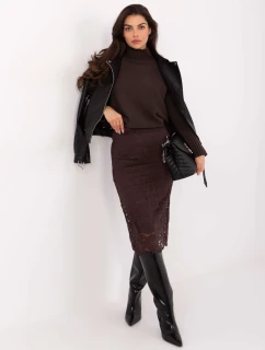 Sukňa MI SD G9139.33 tmavohnedá