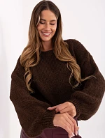 Jumper MI SW 1909.21 tmavohnedý
