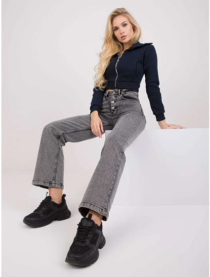 Džínové kalhoty MR SP model 17002816 tmavě šedá - FPrice