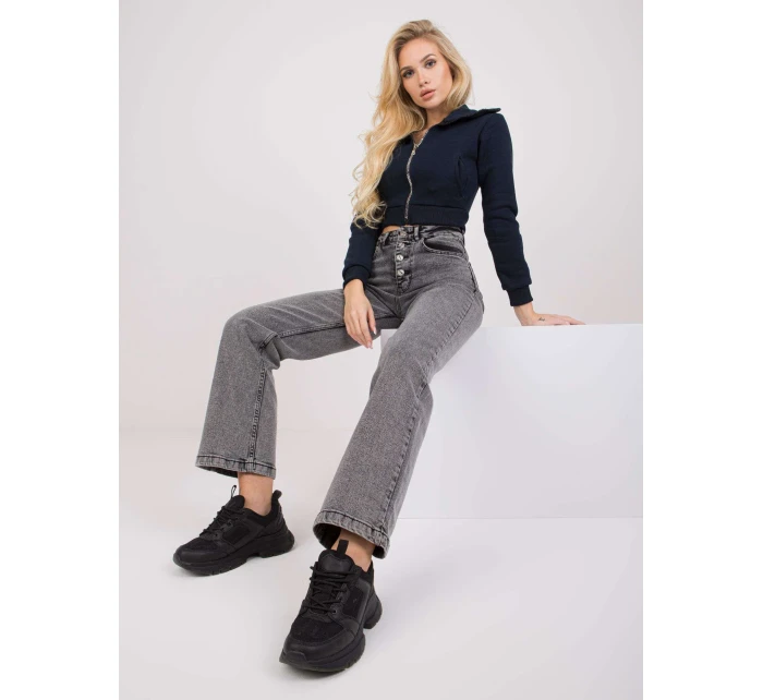 Džínové kalhoty MR SP model 17002816 tmavě šedá - FPrice Džínové kalhoty MR SP model 17002816 tmavě šedá - FPrice