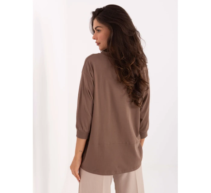 Blúzka RV BZ A785.58 hnedá Blúzka RV BZ A785.58 hnedá