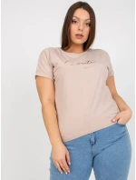 Tričko RV TS model 17420009 béžová - FPrice Tričko RV TS model 17420009 béžová - FPrice