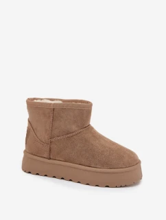 Detské snehové topánky Big Star - béžové