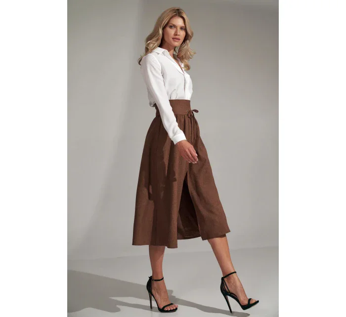 Sukňa M722 hnedá - Figl