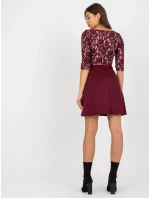 Dámské šaty LK SK model 21884456 fialové - Lakerta