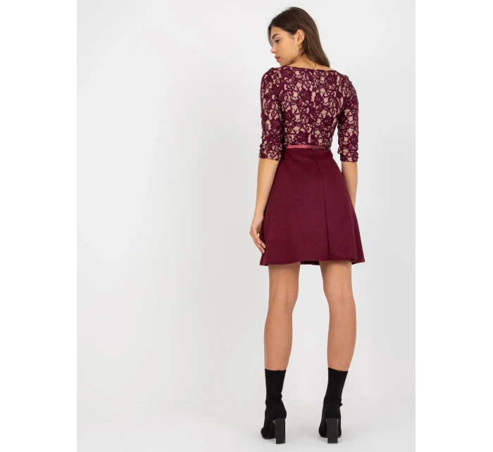 Dámské šaty LK SK model 21884456 fialové - Lakerta