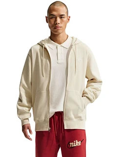 Pánská mikina Nike Club BB FZ Hoodie, béžová, FN3861, velikost 229 M