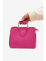 Malý kufor taška Eco Leather Fuchsia Lorielle