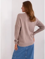 Jumper AT SW 2338.14P tmavo lila