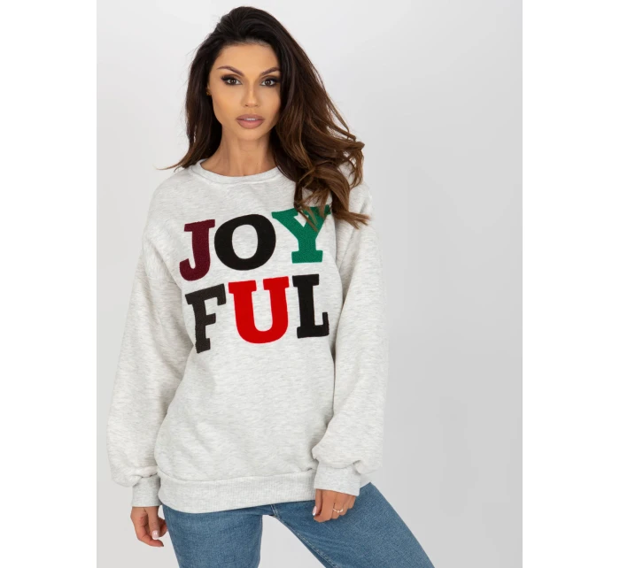 Mikina EM BL 617 5.00X svetlo šedá Mikina EM BL 617 5.00X svetlo šedá