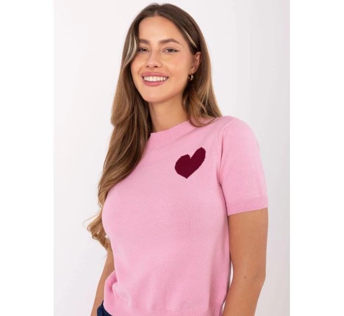 Jumper IT SW 93007.26 ružový Jumper IT SW 93007.26 ružový