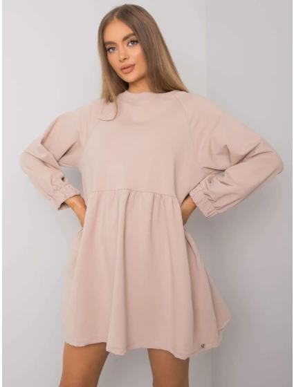 Šaty RV SK 7247.15P béžová Šaty RV SK 7247.15P béžová