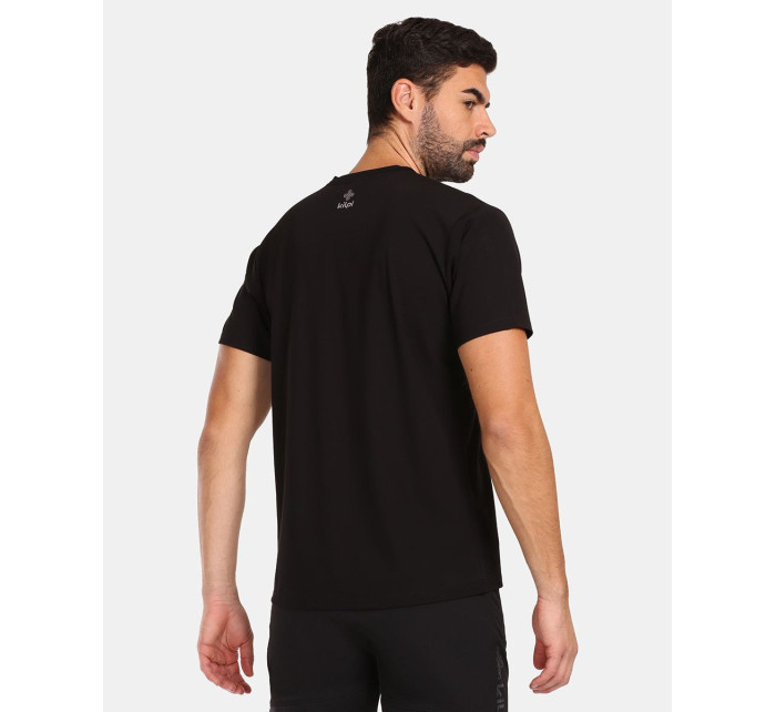 Pánske tričko LTD CALYPSO-M Čierne s potlačou - Kilpi