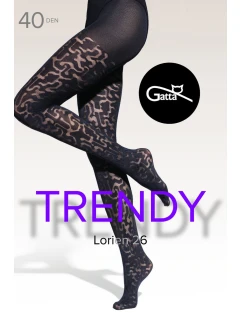 LORIEN - 26 vzorovaných pančúch-5