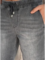 Pánské šedé šortky model 21988477 - Dstreet Pánské šedé šortky model 21988477 - Dstreet