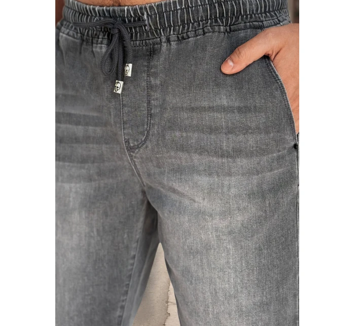 Pánské šedé šortky model 21988477 - Dstreet Pánské šedé šortky model 21988477 - Dstreet