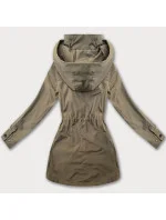 Dámska prechodná bunda bez zateplenia J Style beige (16M9251-84)