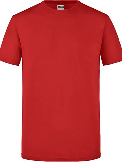 JN 911 Pánské vypasované tričko model 22493717 red - Daiber