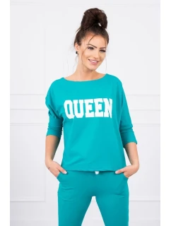 Súprava Queen so zelenou potlačou
