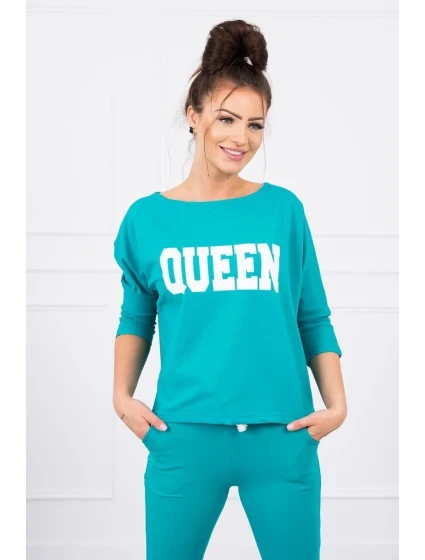 Súprava Queen so zelenou potlačou