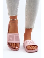 Dámské Žabky Big Star model 21651547 Růžové - Big Star Shoes