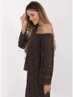 Bluzka MI BZ model 21156193 ciemny brązowy - FPrice