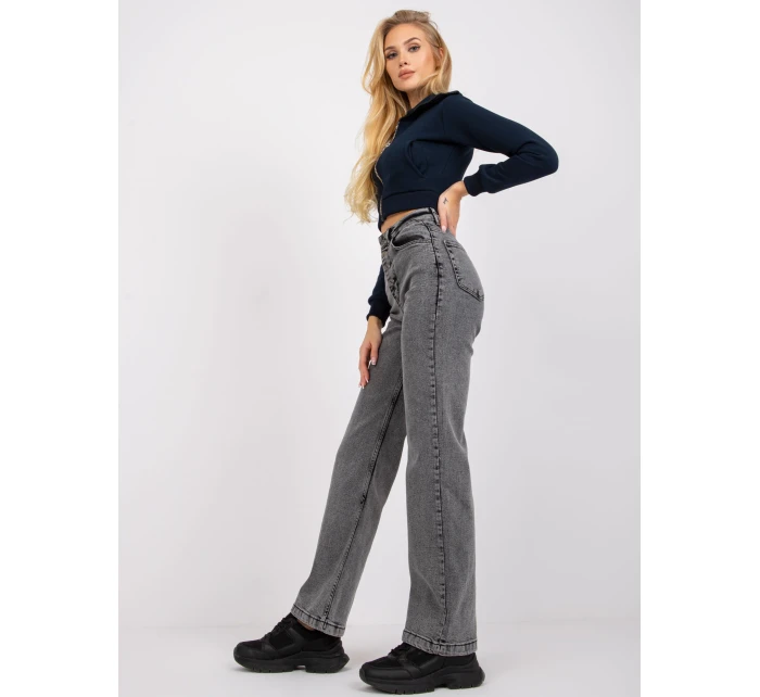 Džínové kalhoty MR SP model 17002816 tmavě šedá - FPrice Džínové kalhoty MR SP model 17002816 tmavě šedá - FPrice