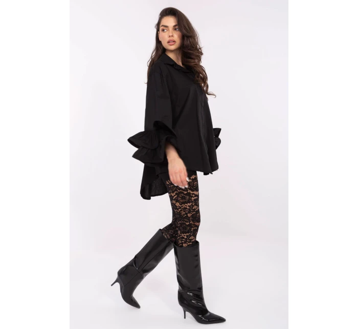 Košeľa s dlhým rukávom model 222316 Taliansko Moda Košeľa s dlhým rukávom model 222316 Taliansko Moda