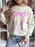 Dámska nadrozmerná mikina SOFTTIE béžová FashionStreet BY1356 Dámska nadrozmerná mikina SOFTTIE béžová FashionStreet BY1356