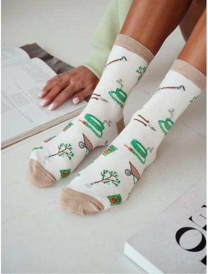 Milena ponožky 0200-210 Záhrada 37-41