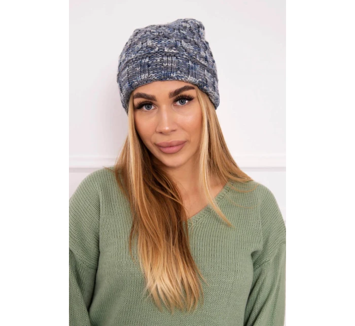 Dámska čiapka Eliza K205 dark grey+jeans Dámska čiapka Eliza K205 dark grey+jeans