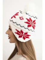 Čepice s rolováním Magda K293 camel