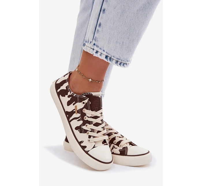 Dámské nízké tenisky Big Star TT274771 s výšivkou