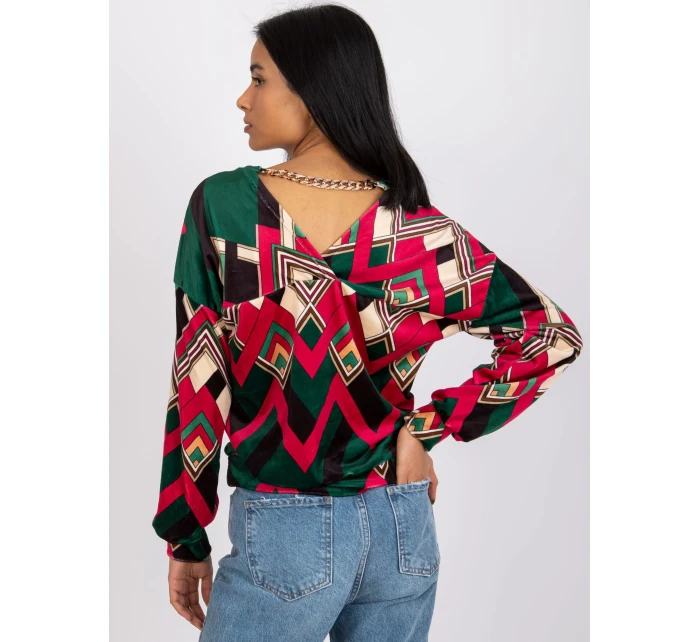 Halenka DHJ BZ tmavě zelená model 17339370 - FPrice Halenka DHJ BZ tmavě zelená model 17339370 - FPrice